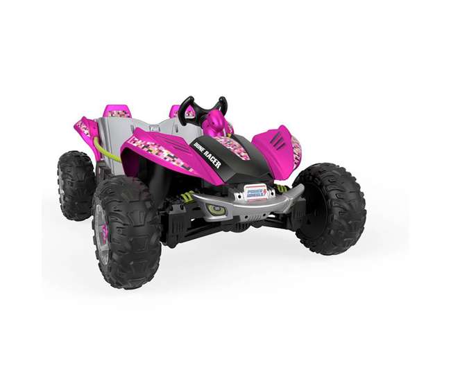 FLP27 + 74777 Power Wheels Battery Toy Car w/ Extra 12 Volt Rechargable Replacement Battery