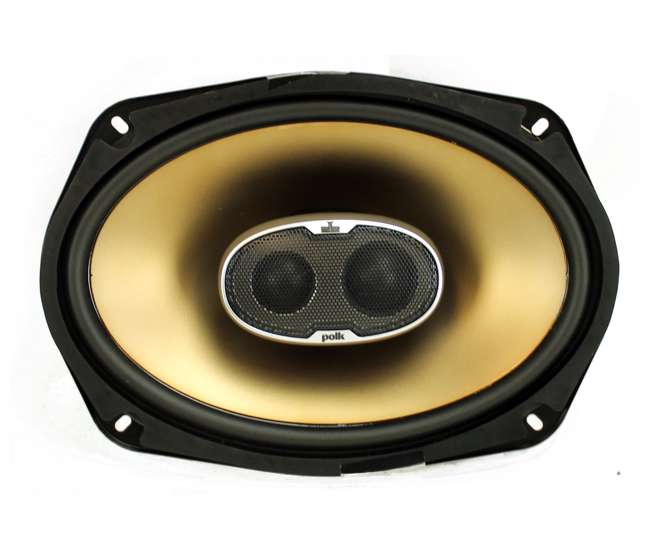 Polk Audio DB691 6x9Inch 300W Coaxial Marine Speakers with 2) Box