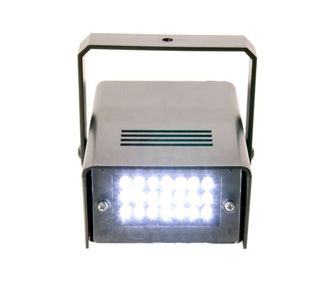 BLACK-24BLB + MINISTROBE-LED + H700 American DJ BLACK-24BLB 24" UV Blacklight + CHAUVET Strobe Light + H700 Fog Machine