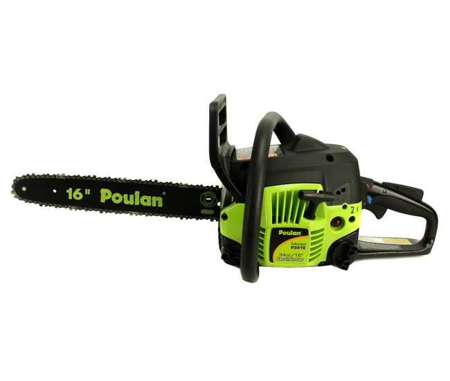 Poulan PP3416 16Inch 34CC 2 Cycle Gas Powered Chain Saw