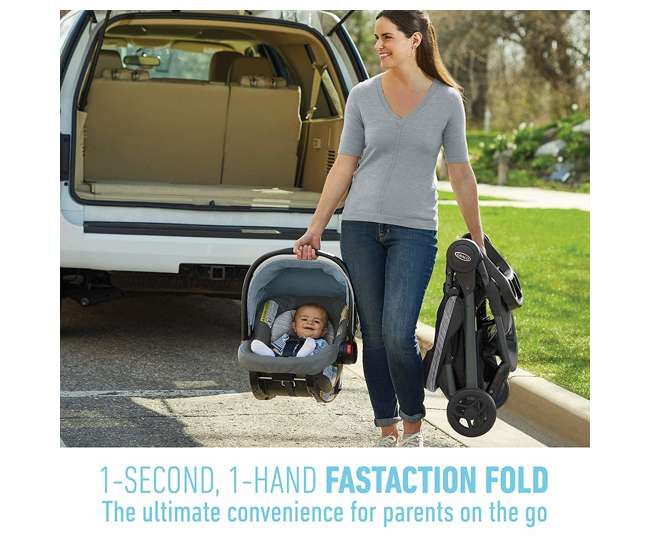 2082773 Graco FastAction SE Stroller w/ SnugRide 30 LX Infant Car Seat Travel System