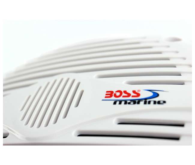 MR60W Boss Audio 6.5" 2-Way 200W Marine Speakers (White) | MR60W