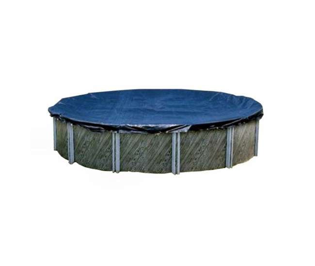 S33RD Swimline 33 Foot Heavy Duty Round Above Ground Winter Swimming Pool Cover