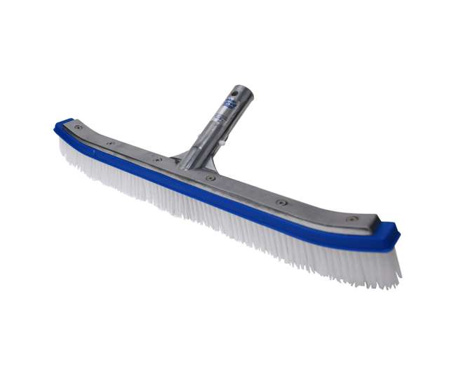 B3518 + B3525 + B3012 + 8356M + 8040 Blue Devil Poly Brush, Corner, Step Brush, Deck and Acid Brush, Pole, Leaf Rake