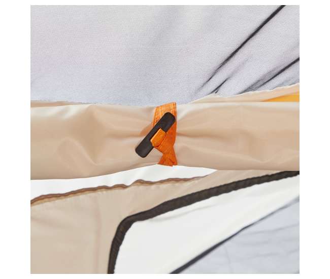 TGT-OLYMPIA-10-B Tahoe Gear Olympia 10 Person 3 Season Camping Tent, Orange and Green (For Parts)