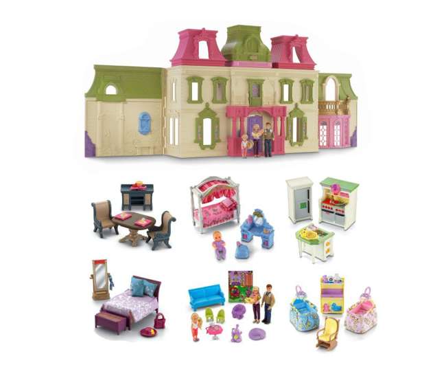 Fisher Price Loving Family Dream Mega Set Dollhouse w