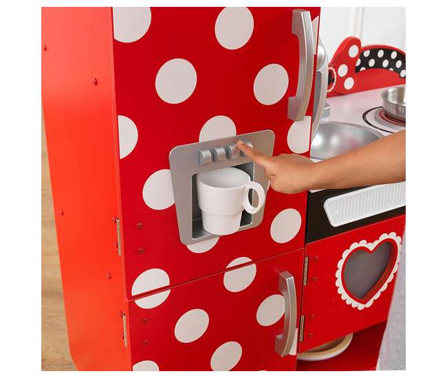 KidKraft Disney Jr. Minnie Mouse Vintage Kitchen Set KDK53371