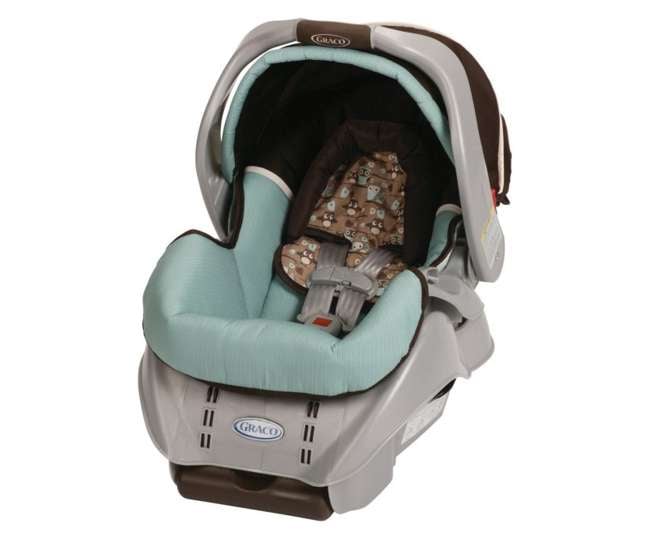 1852300-U-AA Graco SnugRide 22 Classic Connect Baby Infant Seat - Little Hoot - Open Box