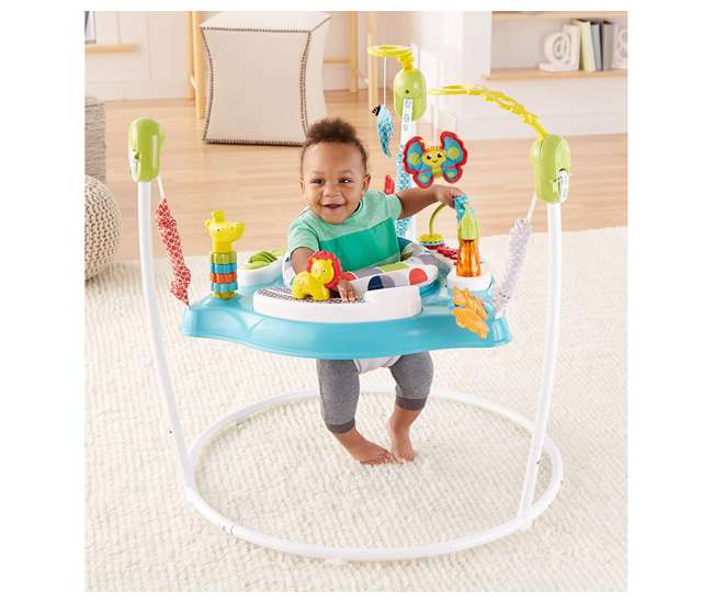 FVC13 Fisher-Price Color Climbers Jumperoo Home Baby Toy Activity Entertaining Bouncer
