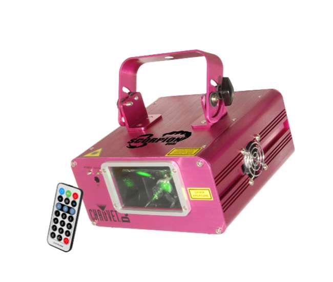 SCORPION-DUAL + H700 Chauvet DJ Scorpion Dual Effect Laser w/ H700 Fog Machine