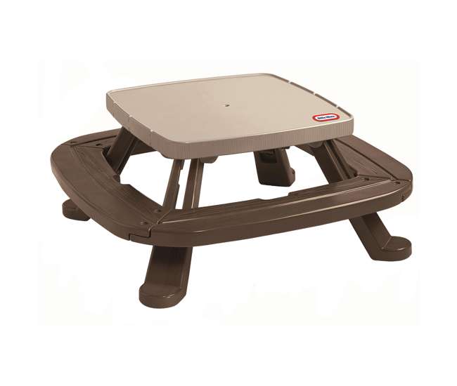 little tikes table and chairs with umbrella