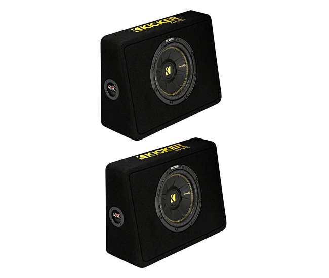 kicker 10 inch shallow subwoofer