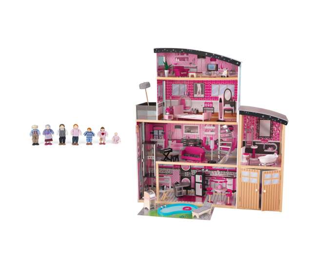 kidkraft dollhouse family