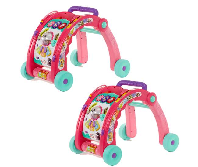 little tikes 3 in 1 activity walker pink
