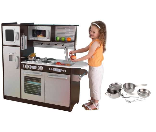 kidkraft uptown espresso kitchen