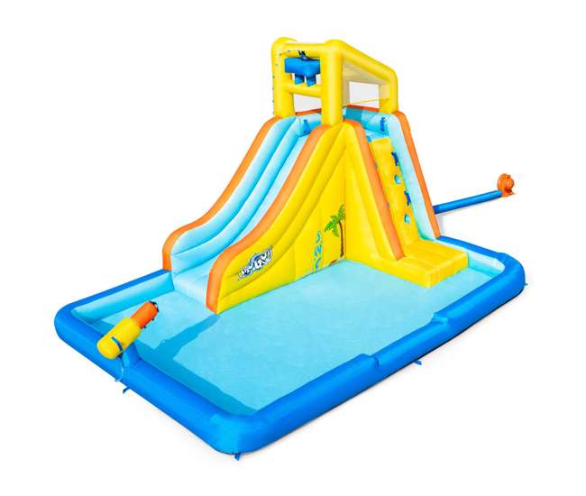 Bestway 53350E H2OGO! Beachfront Bonanza Kids Inflatable Mega Water Slide Park