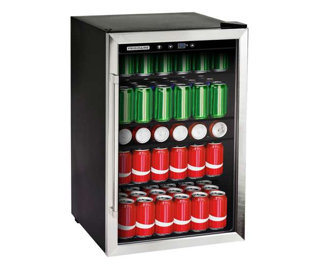 Frigidaire 126 Can Beverage Mini Fridge Refrigerator Cooler Silver For Parts