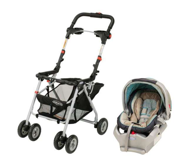 graco snugride car seat and stroller