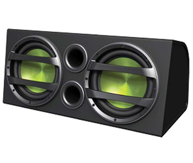 fusion dual 12 subwoofers