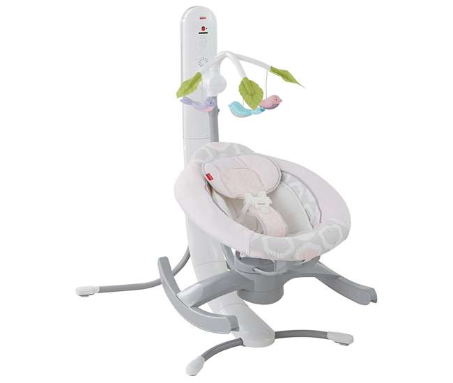 fisher price pink swing