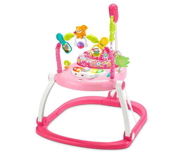 pink baby jumperoo