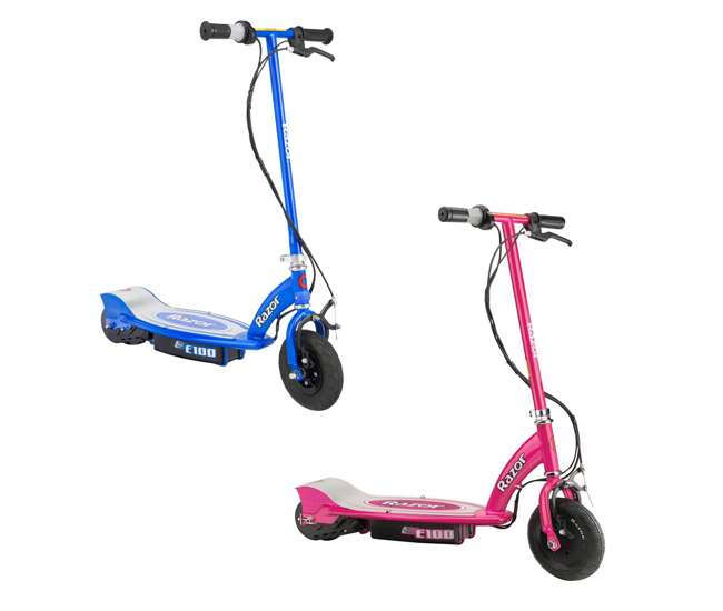 pink razor electric scooter