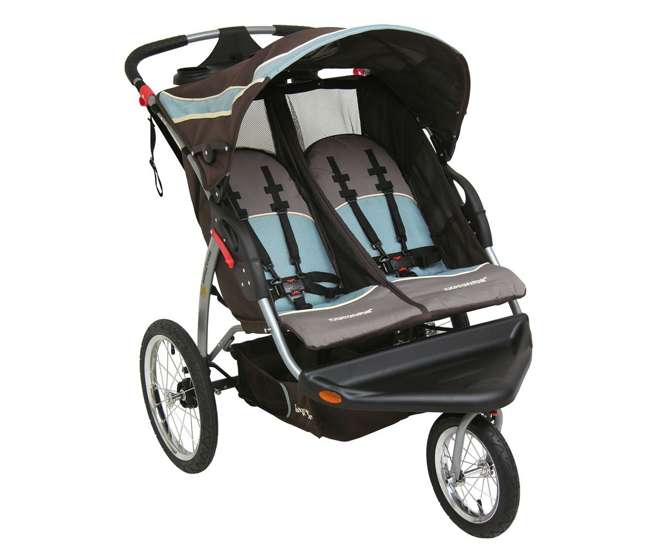 baby trend double stroller jogging