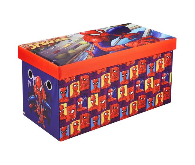 spiderman storage and toy box