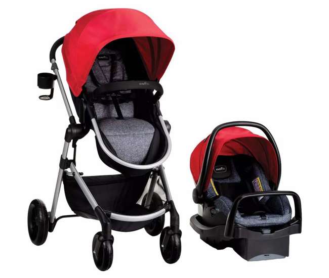 pivot car seat stroller