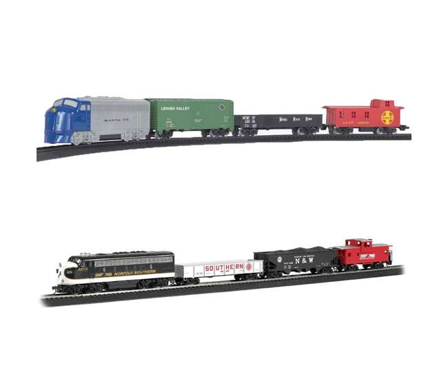 bachmann thoroughbred train set