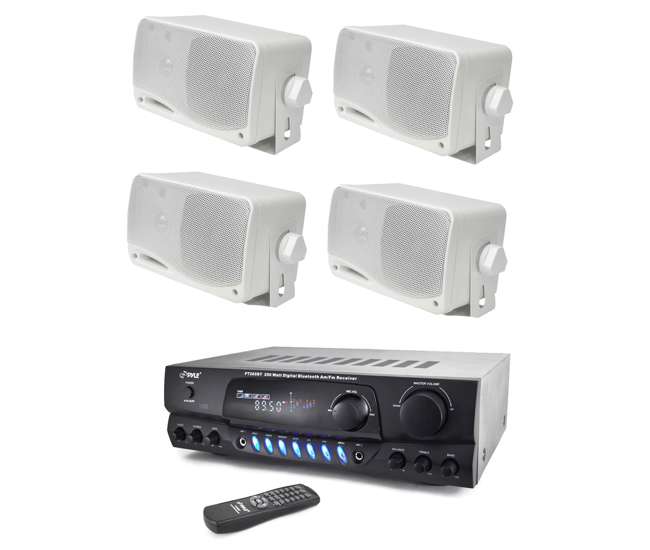 pyle 200 watt bluetooth speaker