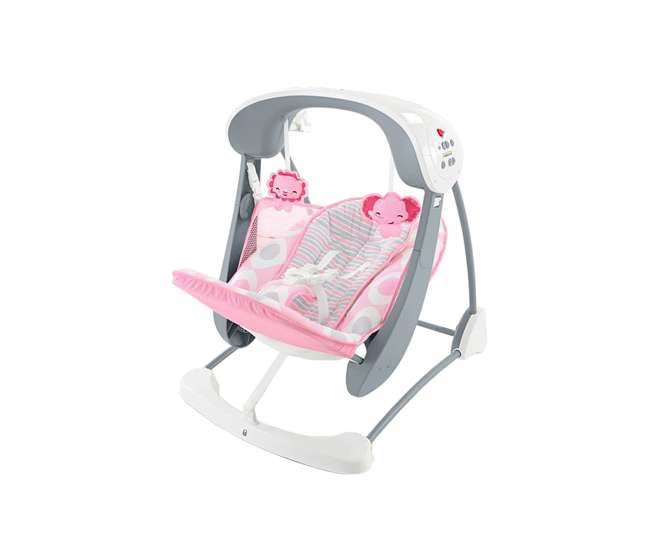 fisher price baby swing pink