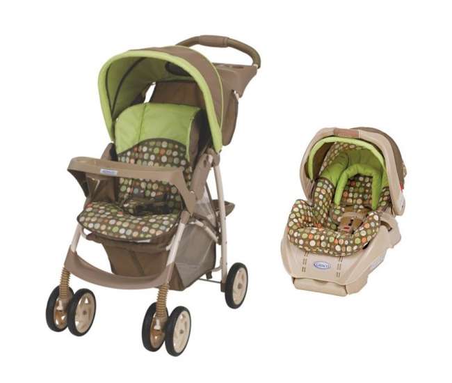 graco lightweight stroller with car seat