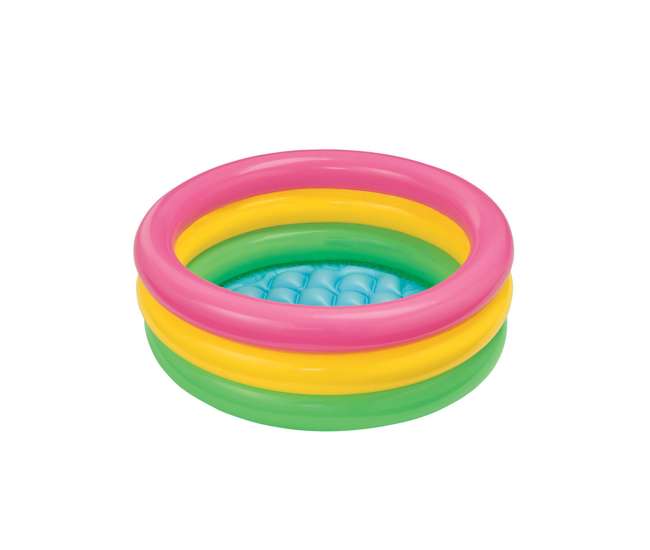 intex sunset glow inflatable pool