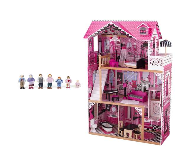 kidkraft dollhouse family