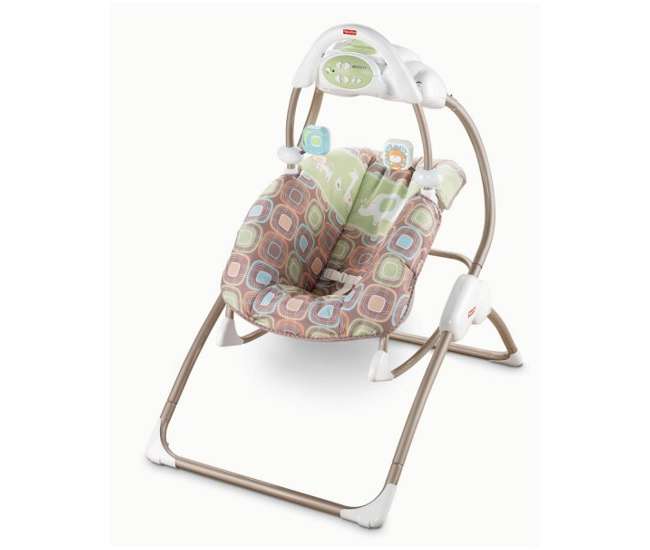 fisher price 2 in 1 swing and rocker