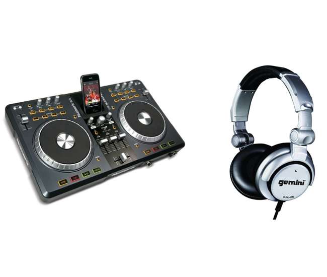 Numark Idj3 Controller Digital Dj System W Ipod Iphone Dock Gemini Headphones