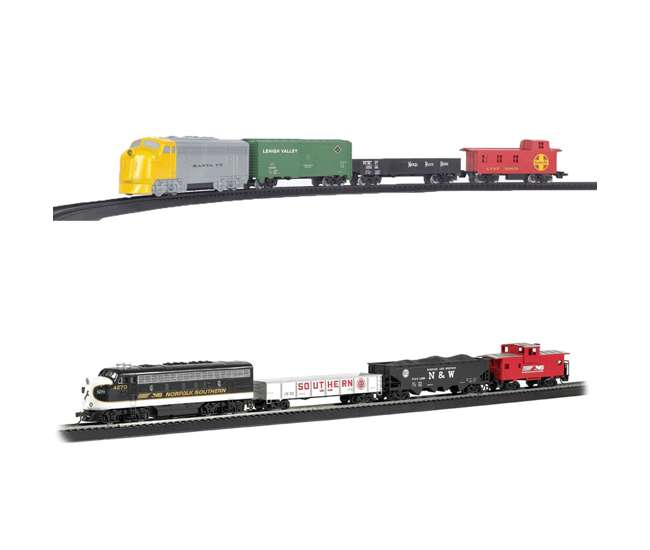 bachmann ho scale thoroughbred train set