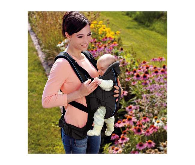 newborn babywearing positions