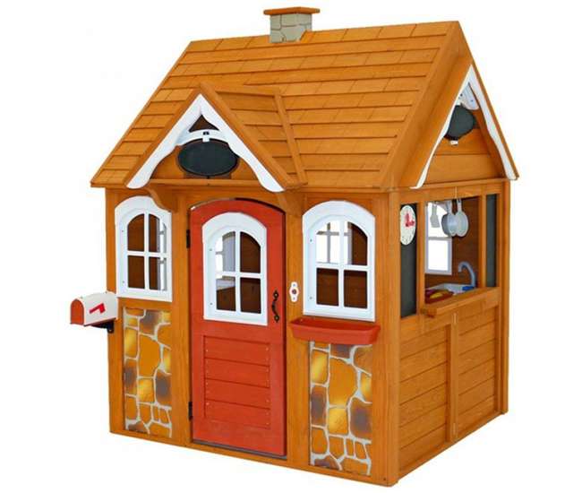 kidkraft stonewood playhouse dimensions
