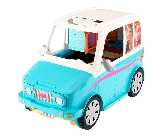 barbie puppy mobile