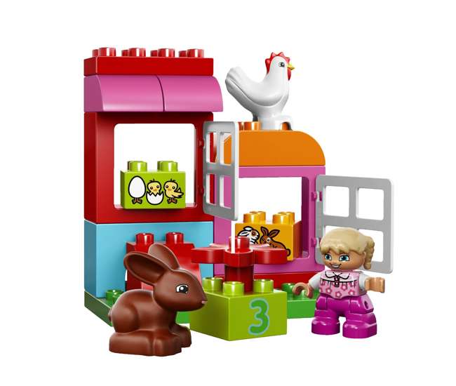 pink duplo set