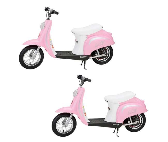 pink razor electric scooter
