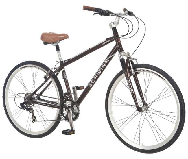 schwinn midmoor men's hybrid bike