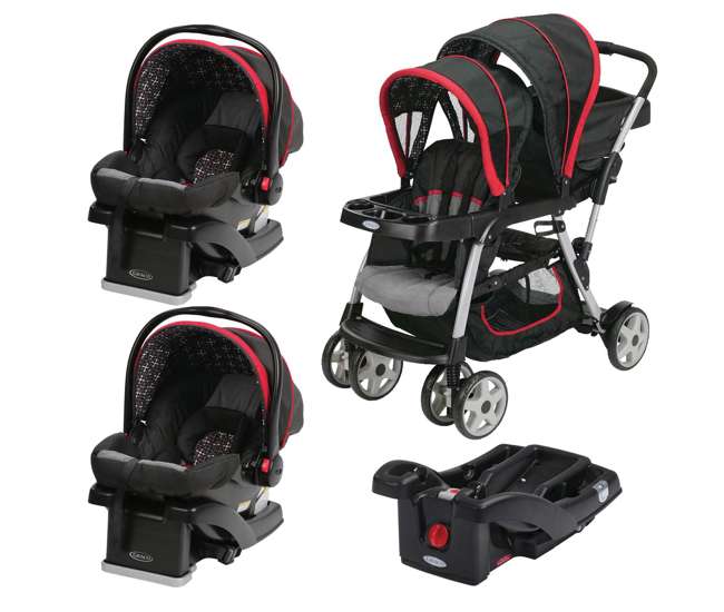graco stroller two seater