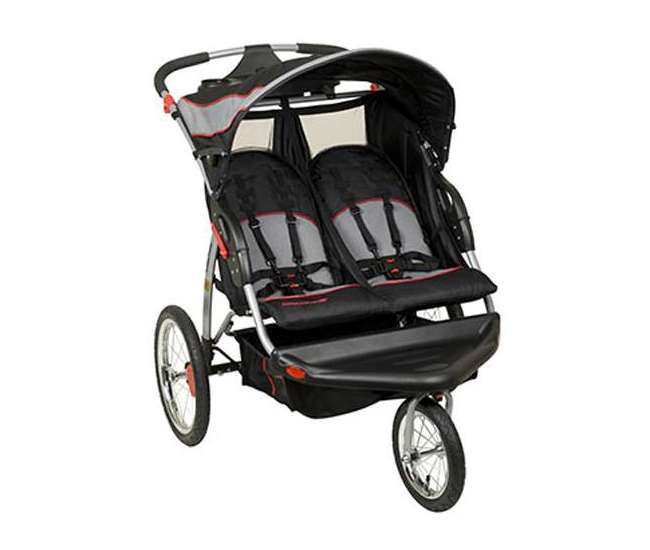 baby trend expedition swivel double jogger baby jogging stroller