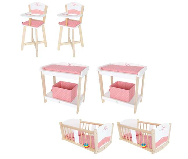 hape baby changing table