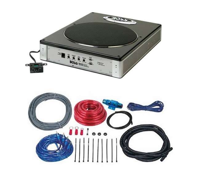 boss bass600 amplified subwoofer
