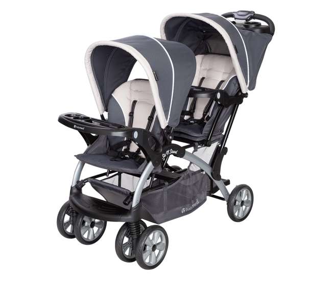 sit and stand baby trend stroller