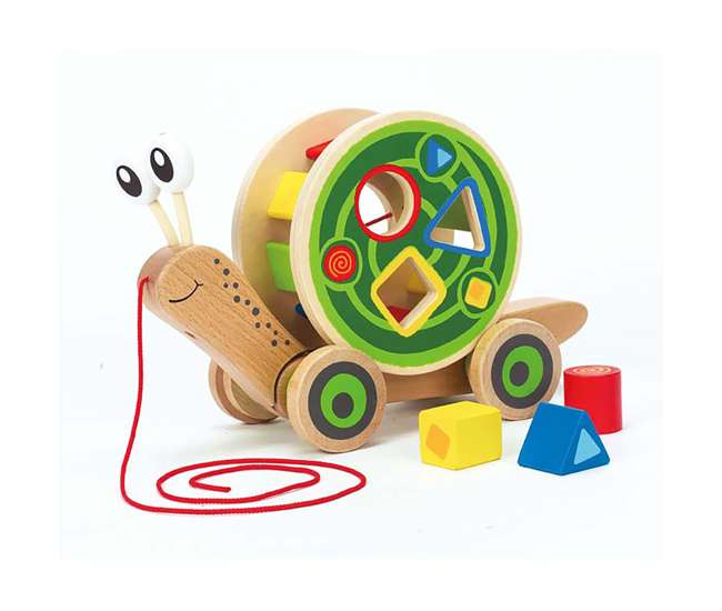 hape walk along snail